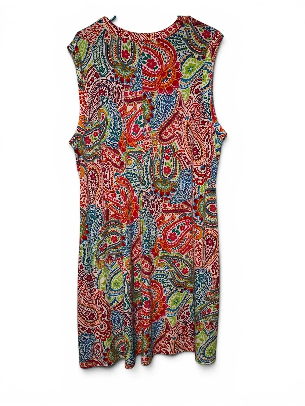 Ronni Nicole Studio Multicolor‎ Paisley V-Neck Midi Dress Size 3X